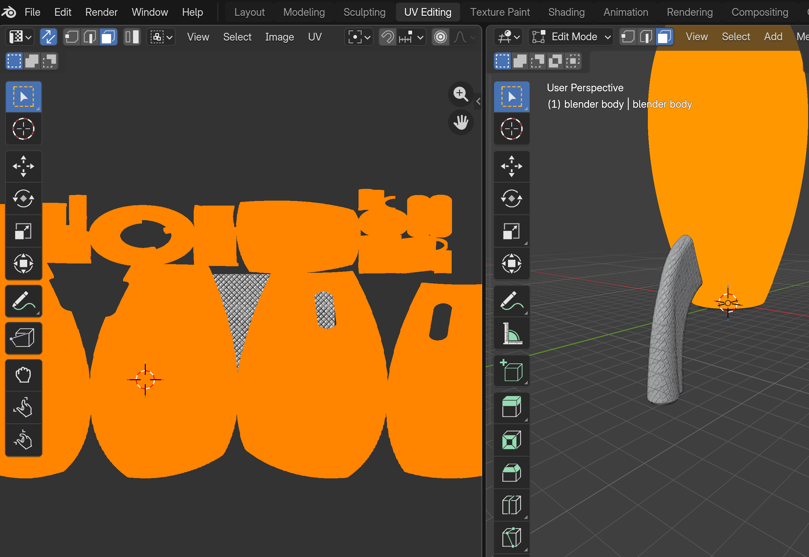 UV map