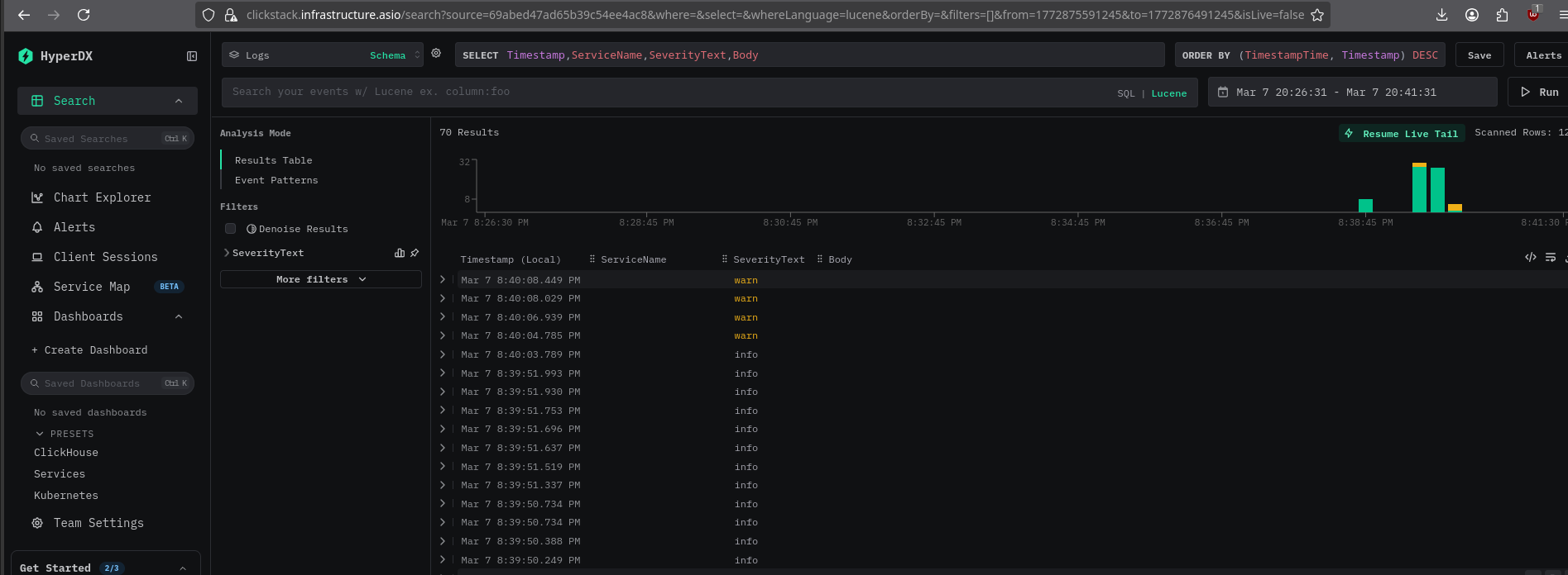 ClickStack Homelab